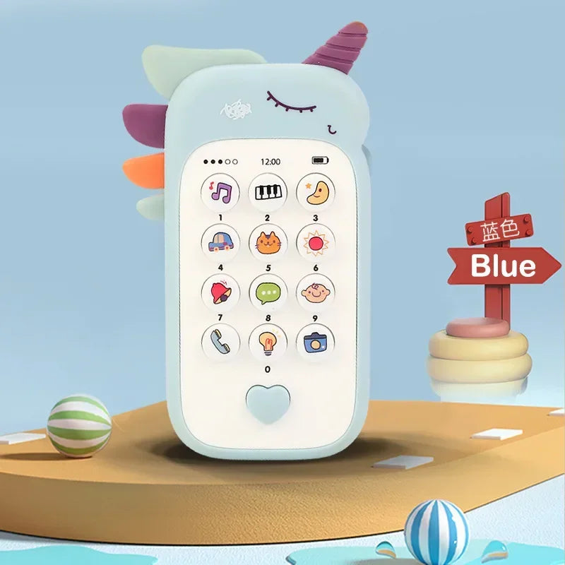 Baby Phone Toy – Musical Sound & Teething Early Education Toy for 0-12 Months