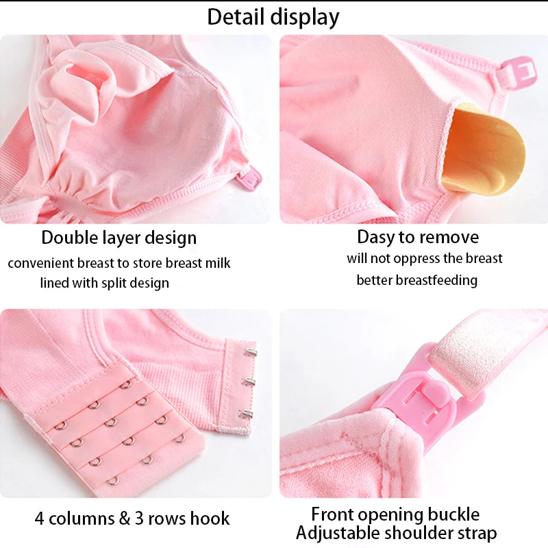 Hands-Free Pumping & Nursing Bra – All-Day Maternity Comfort