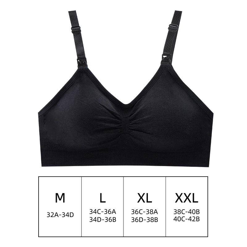 Hands-Free Pumping & Nursing Bra – All-Day Maternity Comfort