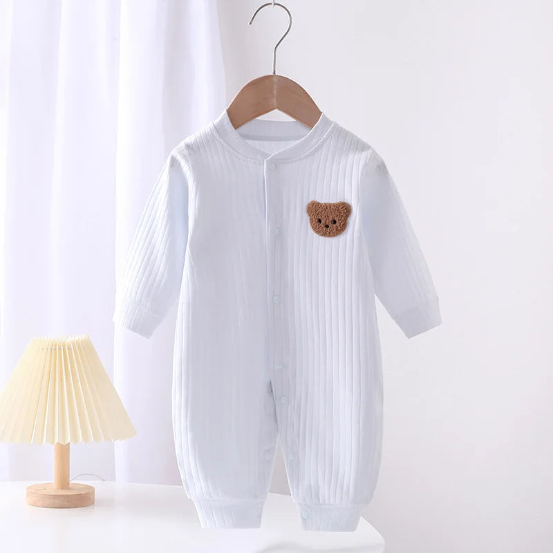 Bear Newborn Romper – Cotton One-Piece Jumpsuit for Babies & Toddlers