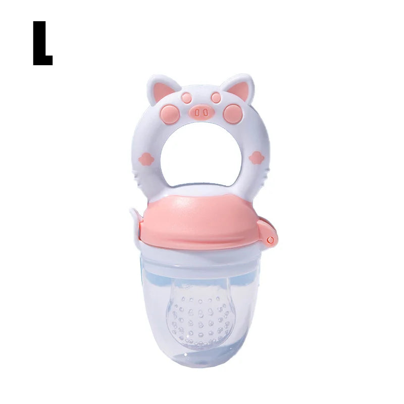 Baby Food Feeder – Silicone Spoon & Juice Extractor for Fruits & Vegetables