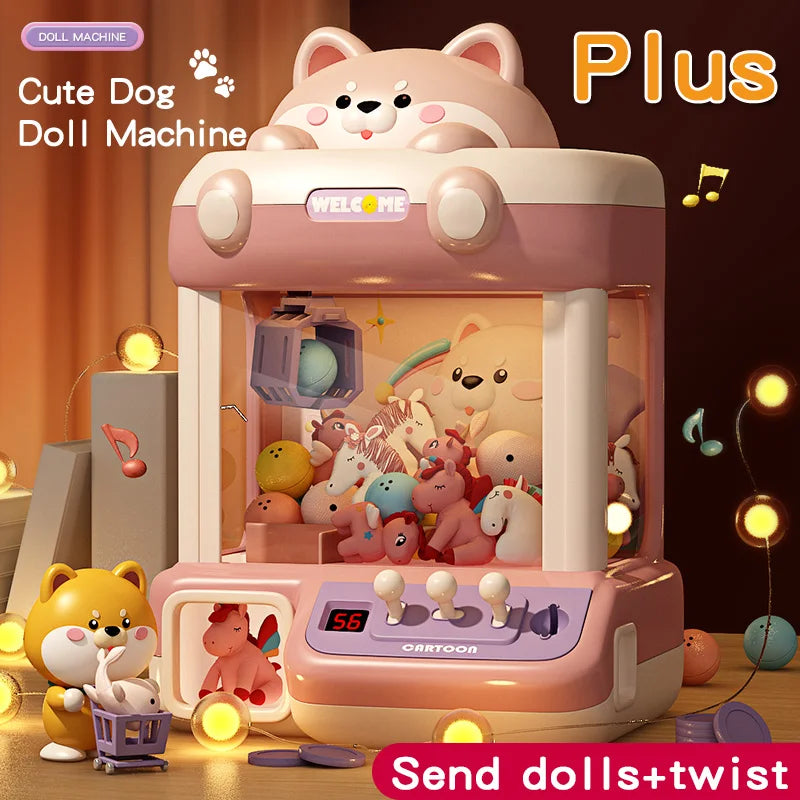 Mini Claw Machine – Music & Light Toy for Kids' Gifts
