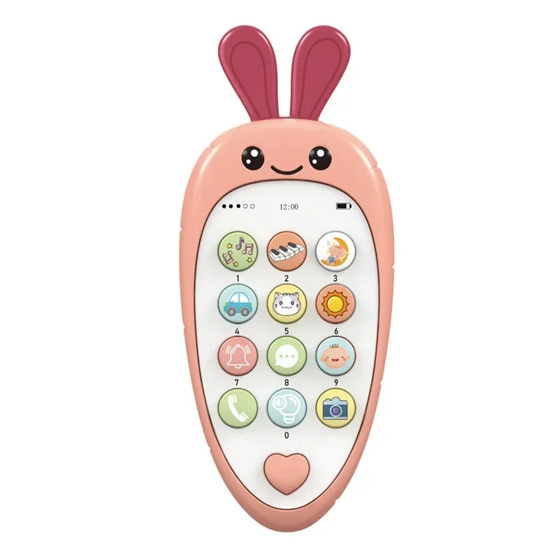 Baby Phone Toy – Musical Sound & Teething Early Education Toy for 0-12 Months