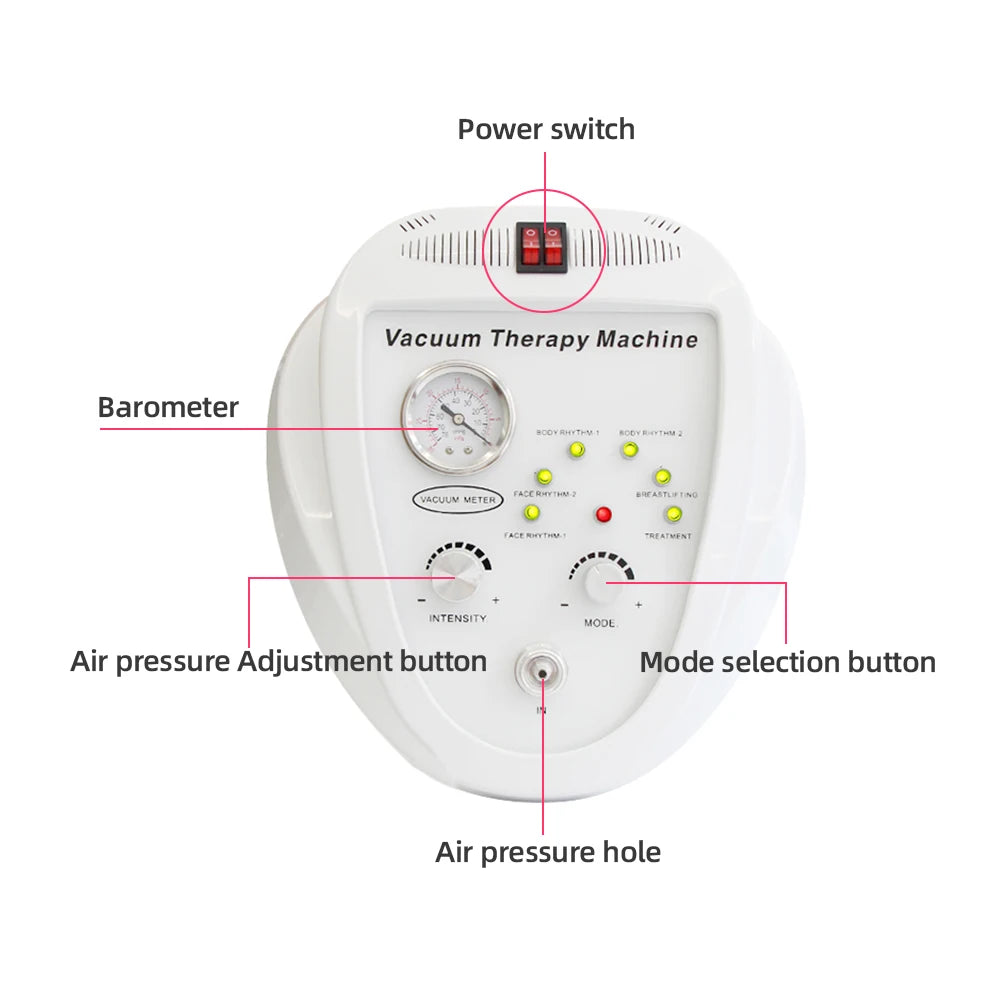 Vacuum Massage Beauty Machine Face Lifting, Breast Enlargement, Body Shaping
