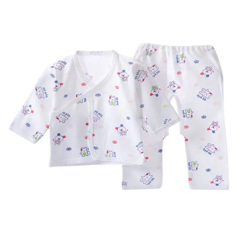 Newborn Hedgehog Outfit – 5PCS Pure Cotton Baby Clothing Set (0-3M)