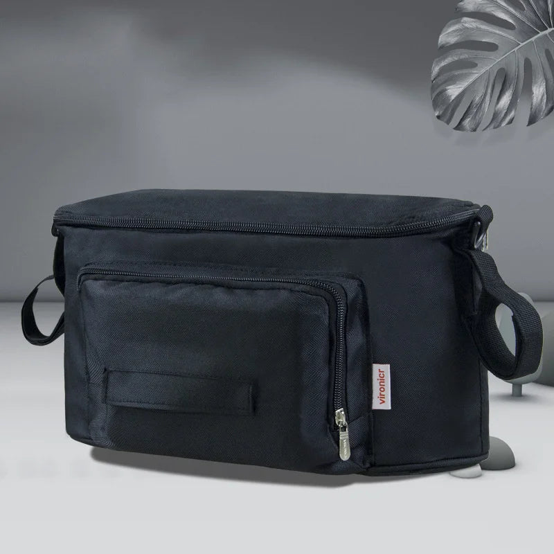 Baby Stroller Organizer – Large Capacity Diaper Bag for Travel & Storage