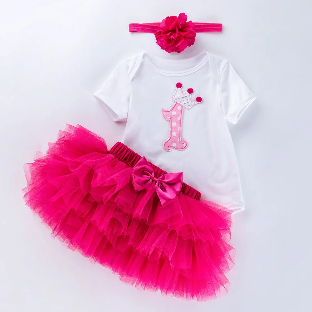 Baby Girl Summer Outfit – Short Sleeve Top & Skirt 2-Piece Set