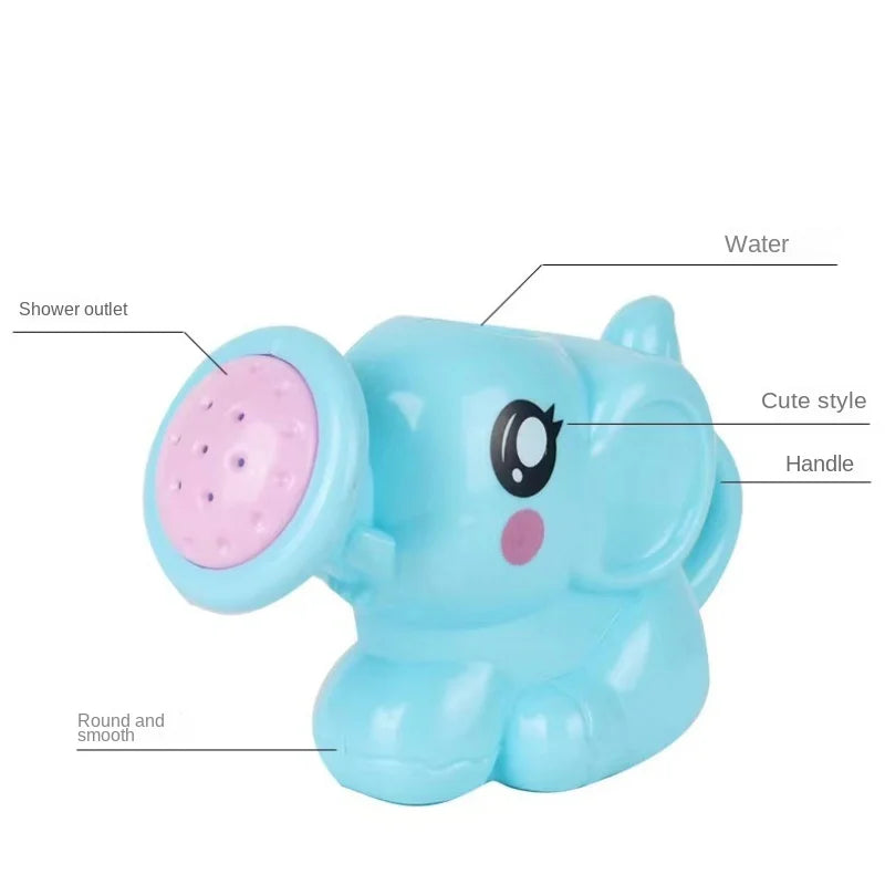 Elephant Watering Pot – Fun Plastic Bath Toy for Kids