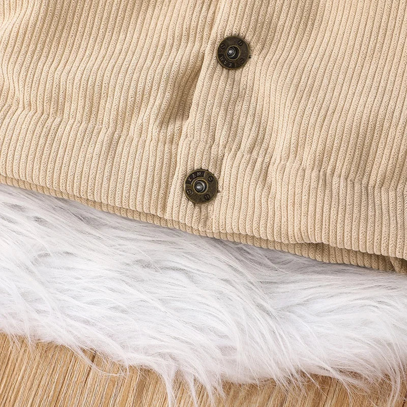 Warm Baby Jacket – Winter Cotton Coat for Toddlers (0-3Y)