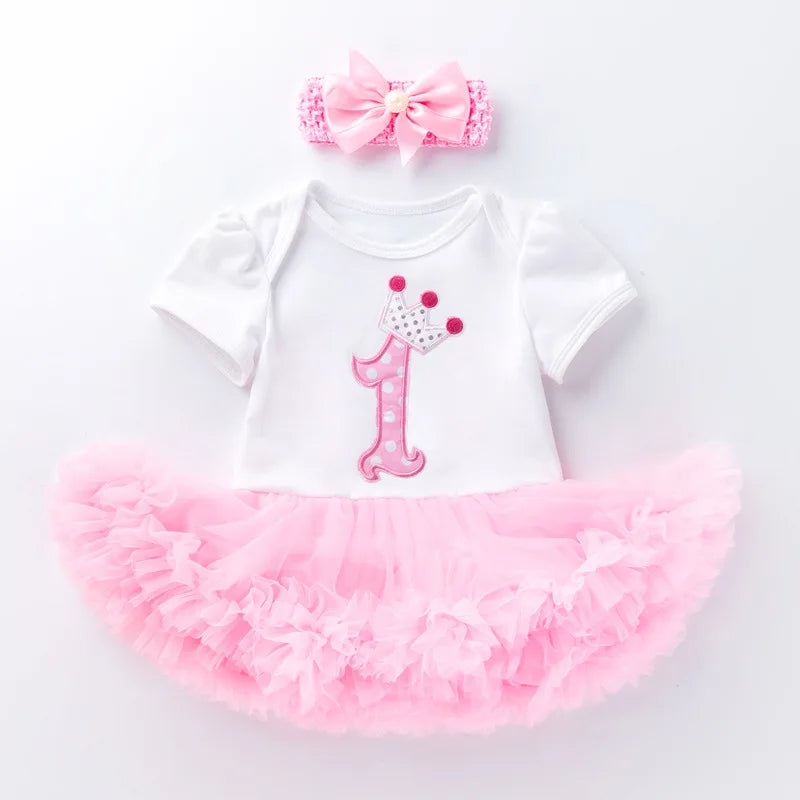Baby Girl Summer Outfit – Short Sleeve Top & Skirt 2-Piece Set
