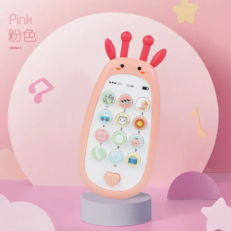 Baby Phone Toy – Musical Sound & Teething Early Education Toy for 0-12 Months