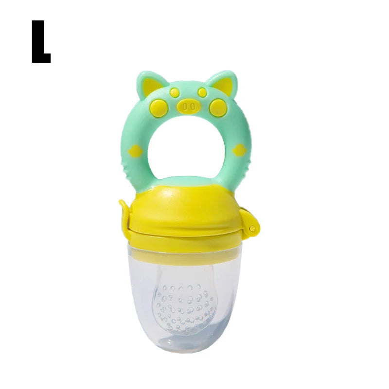 Baby Food Feeder – Silicone Spoon & Juice Extractor for Fruits & Vegetables
