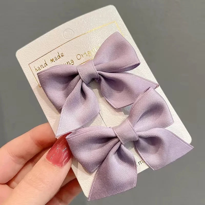 Adorable Bow Hair Clips – Sweet Summer Hair Accessories for Little Girls & Babies