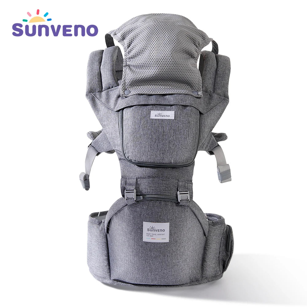 Sunveno Baby Carrier – Infant Hip Seat Sling Backpack for Newborns