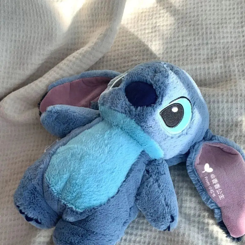 Stitch Plush Hot Water Bottle – Cozy Hand Warmer & Gift for Women