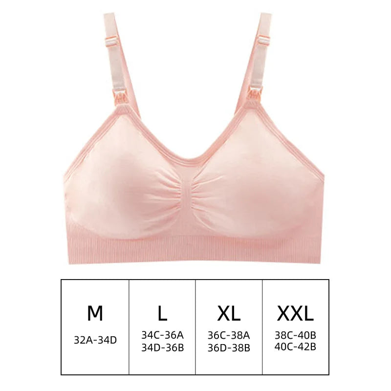 Hands-Free Pumping & Nursing Bra – All-Day Maternity Comfort