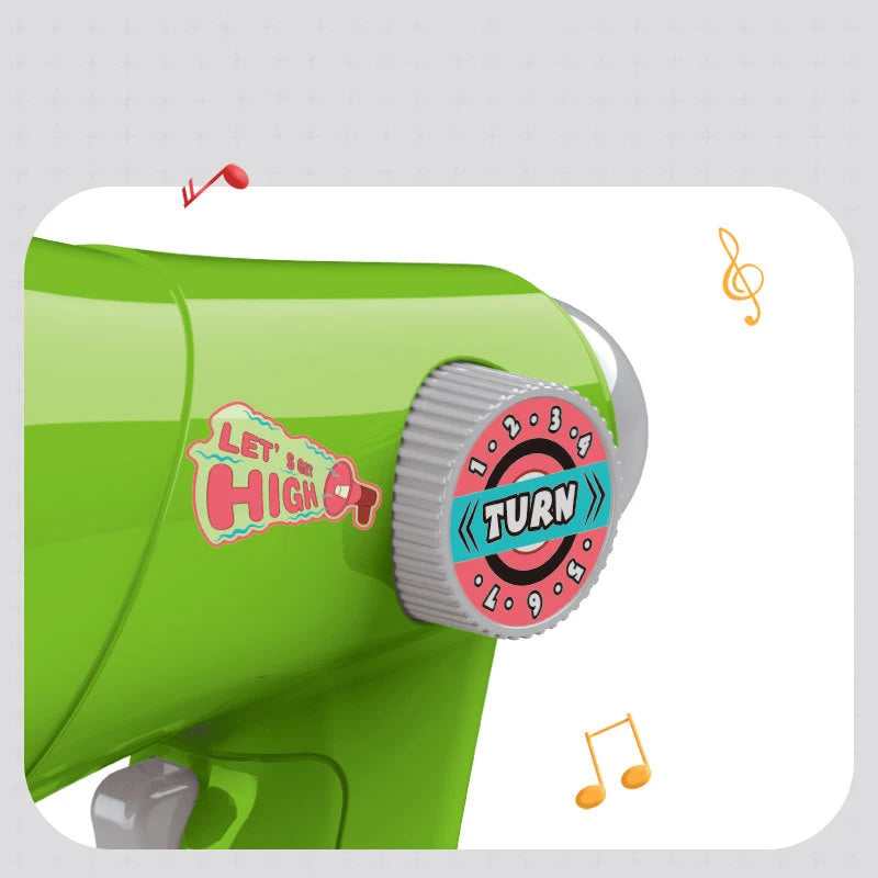 Kids' Voice Changer Megaphone – Fun Handheld Recording & Sound Effect Toy