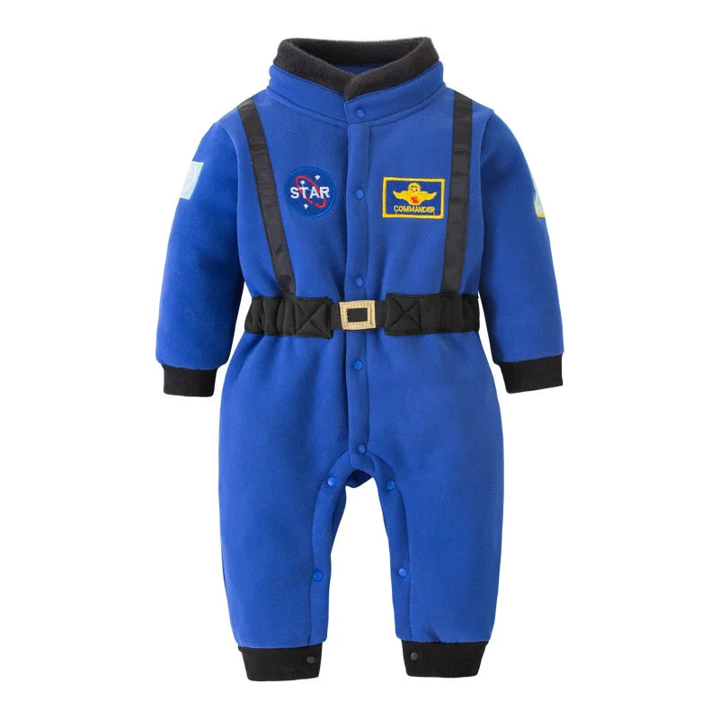 Baby Astronaut Costume – Space Suit Romper for Halloween & Parties (1-3Y)