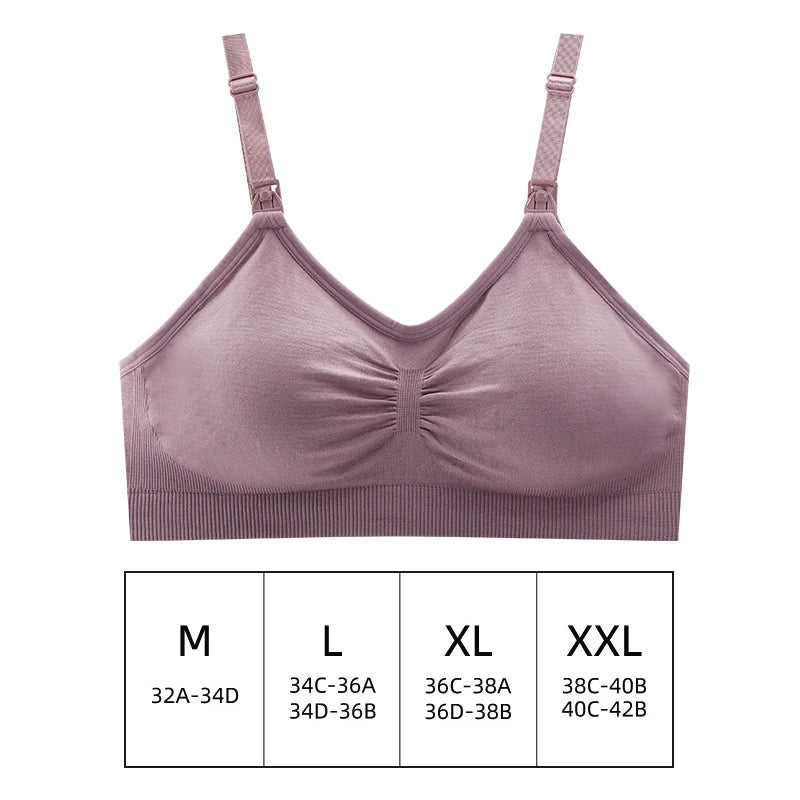 Hands-Free Pumping & Nursing Bra – All-Day Maternity Comfort