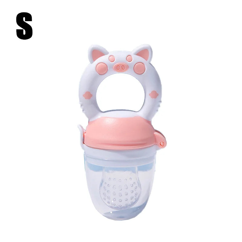 Baby Food Feeder – Silicone Spoon & Juice Extractor for Fruits & Vegetables