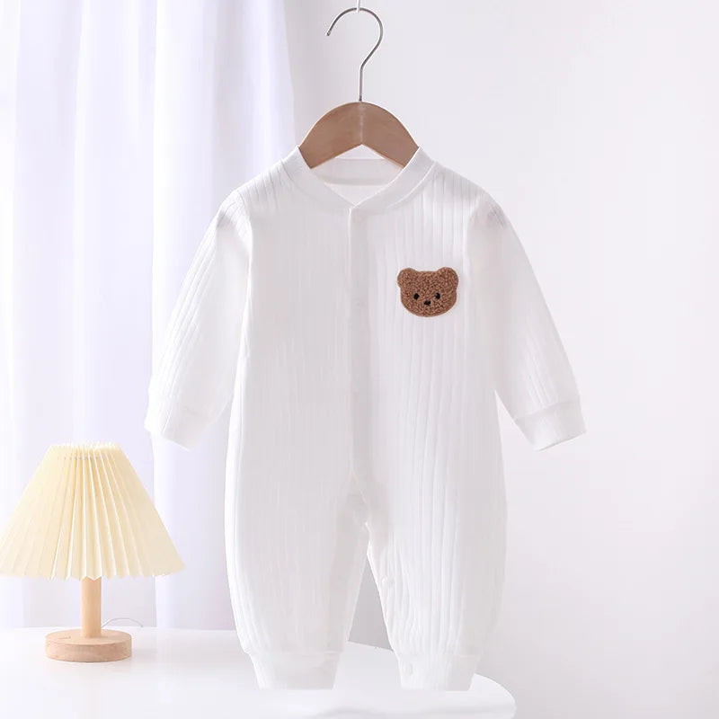Bear Newborn Romper – Cotton One-Piece Jumpsuit for Babies & Toddlers