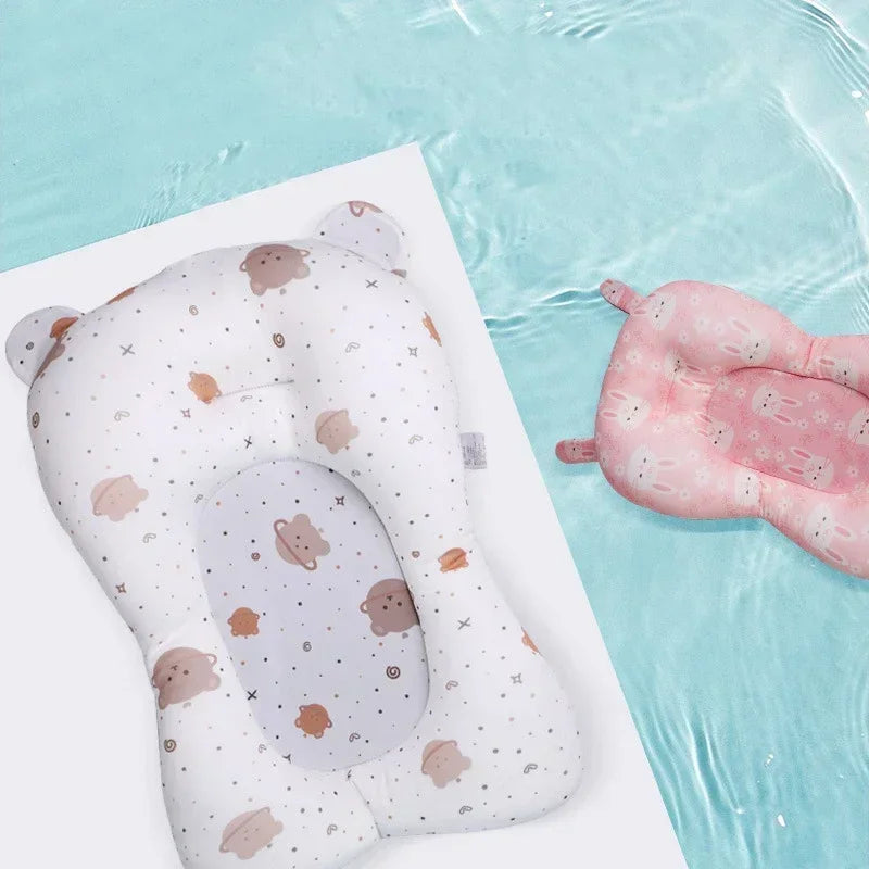 Non-Slip Baby Bath Cushion – Soft & Supportive Newborn Bathtub Mat