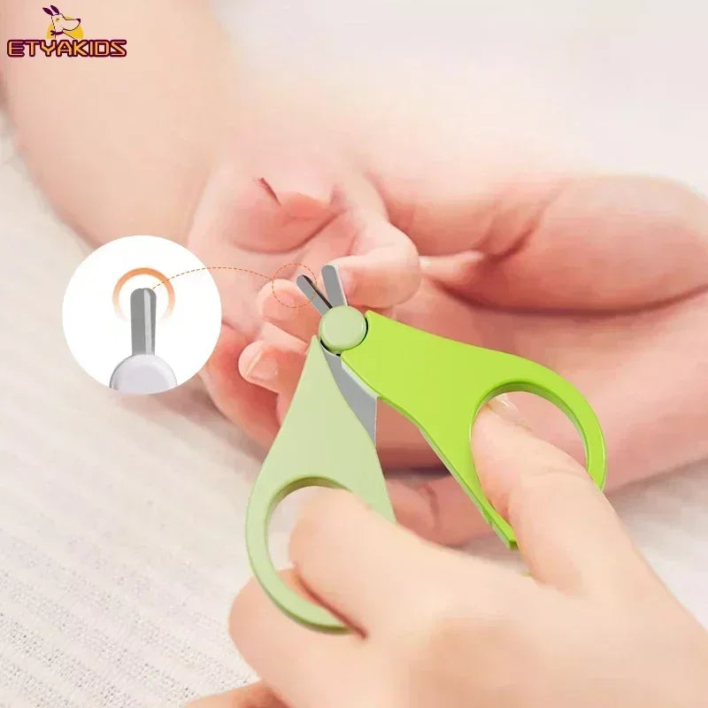 Safe Baby Nail Clippers – Mini Scissors for Newborn Nail Care