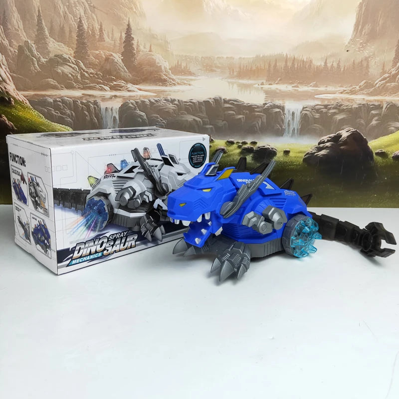 Electric Walking Dinosaur – Multifunctional Spray & Light-Up Pterosaur Toy