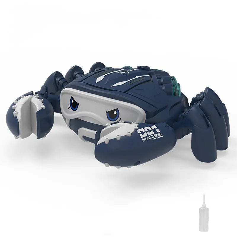 Electric Spray Crawling Crab – Interactive Obstacle-Avoiding Toy for Kids
