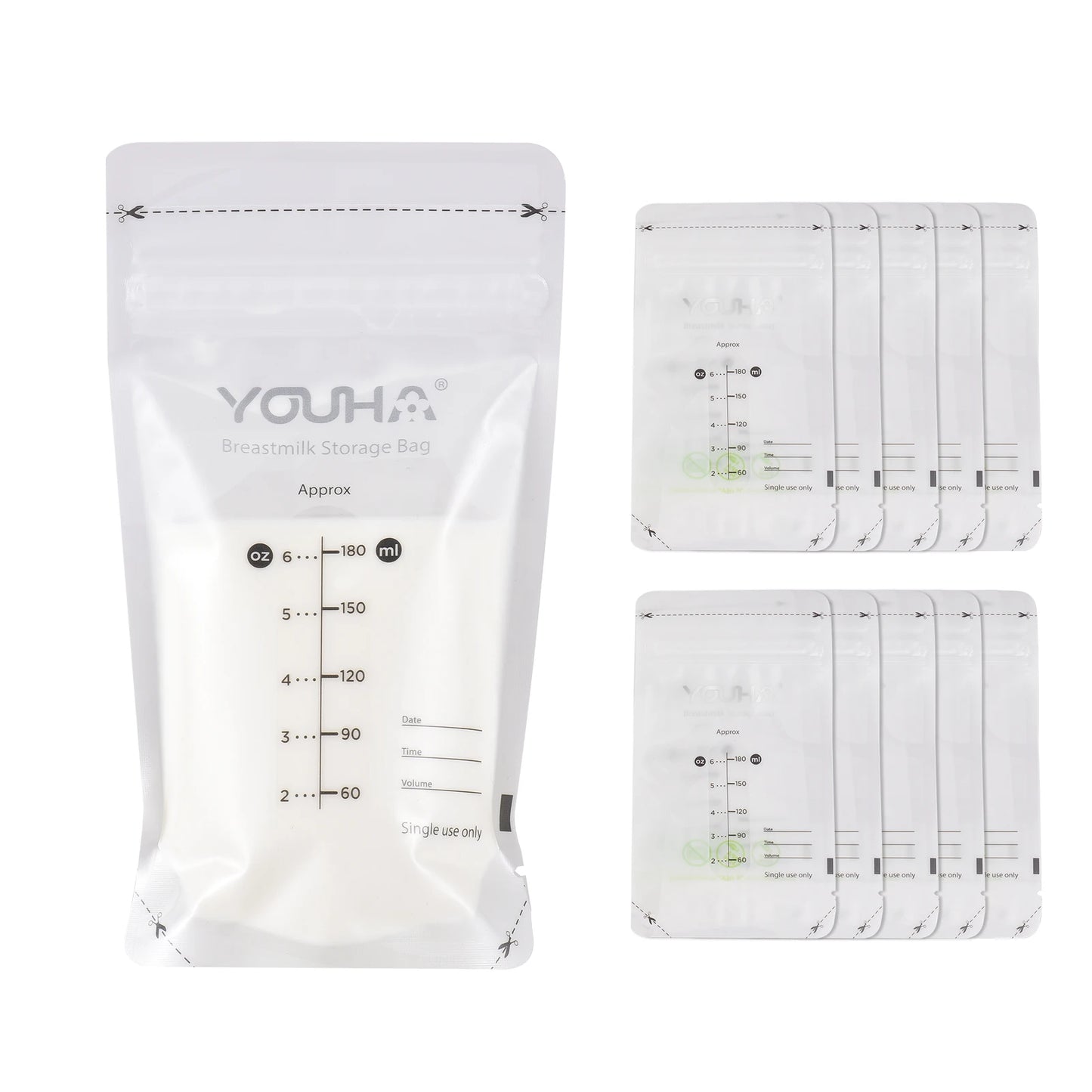 Portable Wearable Electric Breast Pump Hands-Free 8oz/240ml BPA-Free 3 Modes 10 Suction Levels