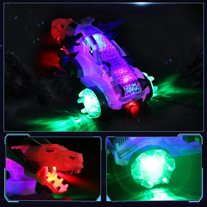 Electric Walking Dinosaur – Multifunctional Spray & Light-Up Pterosaur Toy
