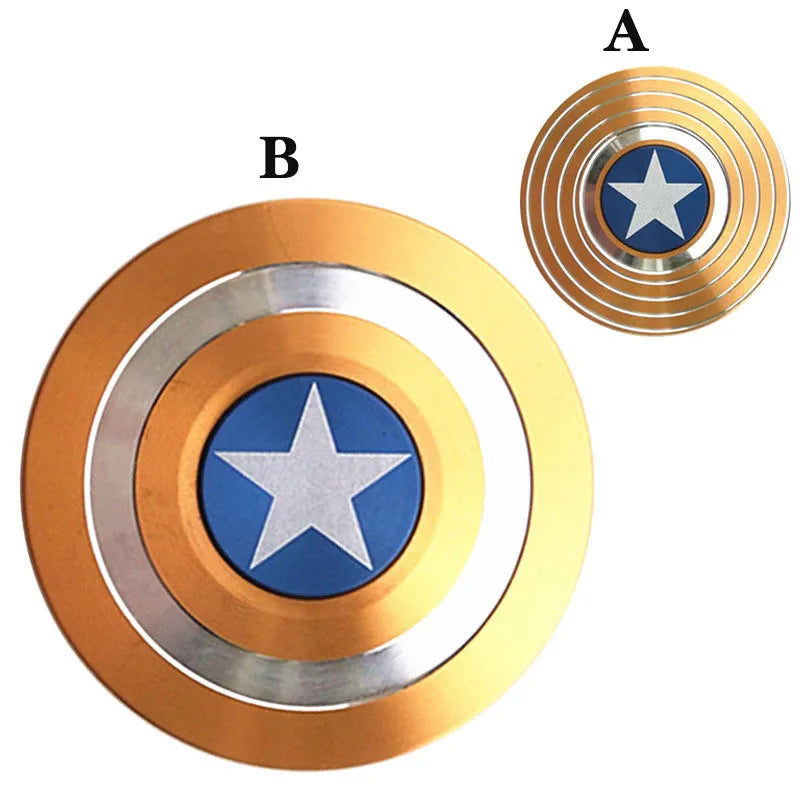 Metal Superhero Fidget Spinner – Fast Bearing Aluminum Alloy Stress Relief Toy