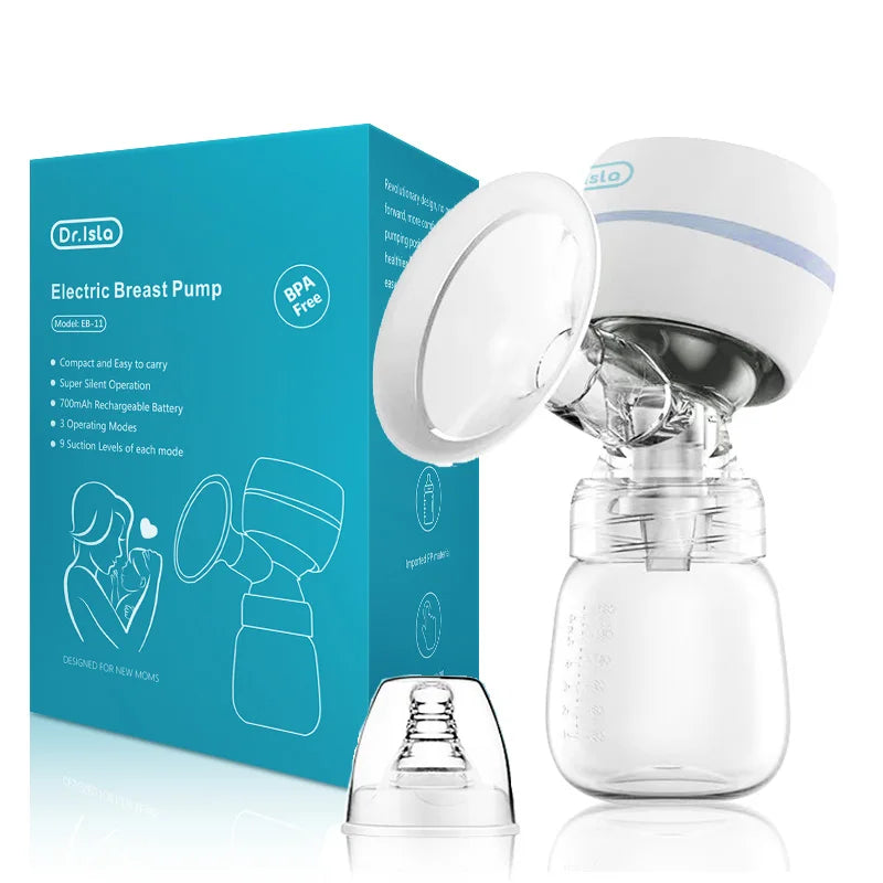Electric Breast Pump – High Suction, Silent & Painless for Postpartum Comfort