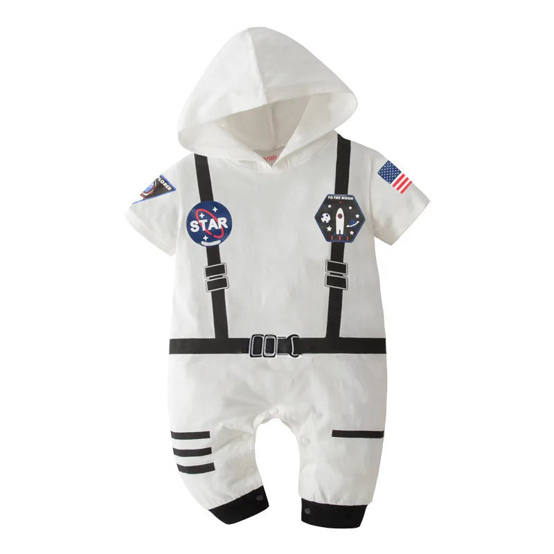 Baby Astronaut Costume – Space Suit Romper for Halloween & Parties (1-3Y)