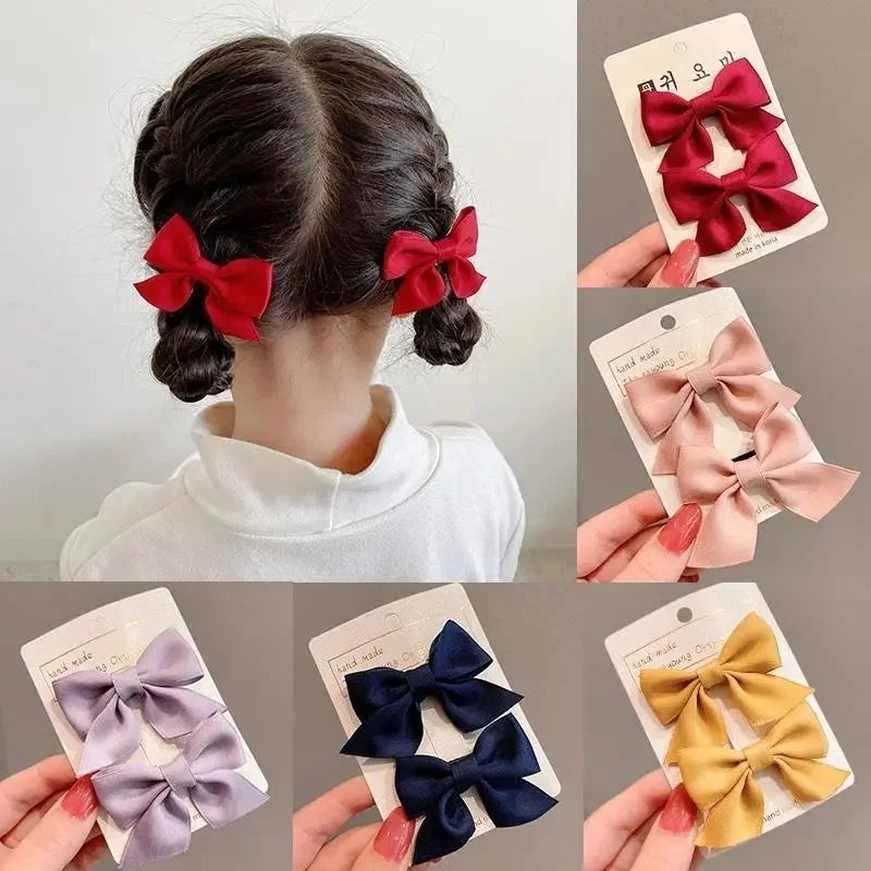 Adorable Bow Hair Clips – Sweet Summer Hair Accessories for Little Girls & Babies