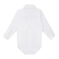 Baby Boy Formal Shirt – White Long Sleeve Jumpsuit for Weddings & Parties (Newborn)
