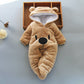 Winter Baby Footies – Warm Cotton Outfit for Newborns (3-12M)