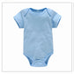 3PCS Baby Bodysuit Set – Soft Cotton Summer Rompers for Newborns