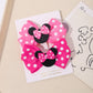 2-Piece Polka Dot Bow Hair Clips  Adorable Toddler Hairpins & Baby Boutique Accessories