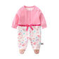 Newborn Baby Girl Romper – Princess Style Spring Sleepsuit