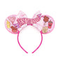 Sparkly Sequin Bow Ear Headband – Cute Cosplay & Party Hair Accessory