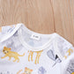 Cartoon Animal Print Baby Bodysuit – Long Sleeve (Spring/Autumn)