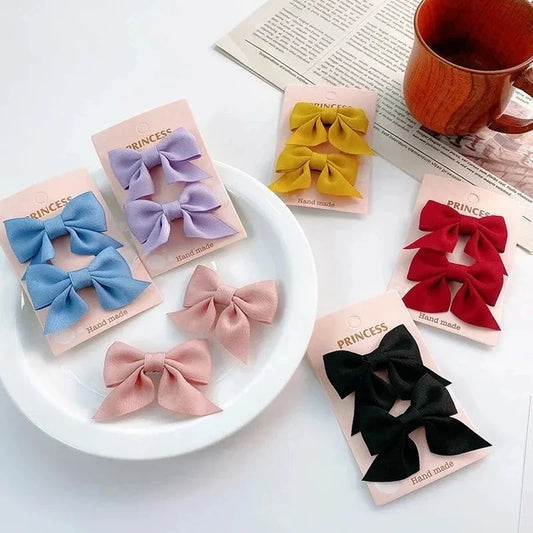 Adorable Bow Hair Clips – Sweet Summer Hair Accessories for Little Girls & Babies