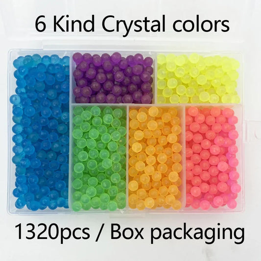 Water Spray Crystal Bead Puzzle – 3D Handmade Magic Toy for Kids