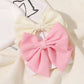 2pcs Cheer Bow Hair Clips - Grosgrain Ribbon, Delicate Bowknot for Kids
