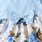3PCS Baby Girl Outfit – Bodysuit, Pants & Headband Set (3-12M)