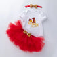 Baby Girl Summer Outfit – Short Sleeve Top & Skirt 2-Piece Set