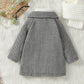 Baby Boys' Jacket – Plush Long Sleeve Buttoned Outerwear (1-3Y)