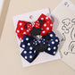 2-Piece Polka Dot Bow Hair Clips  Adorable Toddler Hairpins & Baby Boutique Accessories