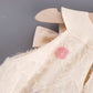 Girls' Summer Dress – Sleeveless Round Neck with Colorful Flower & Big Bow